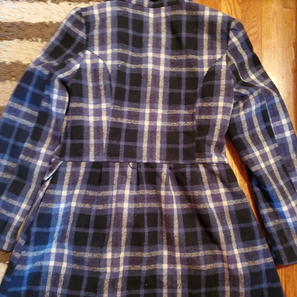 Plaid Coat - Picture 2 of 6